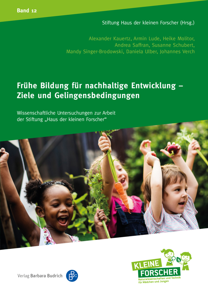 Cover: 9783847423928 | Frühe Bildung für nachhaltige Entwicklung - Ziele und...