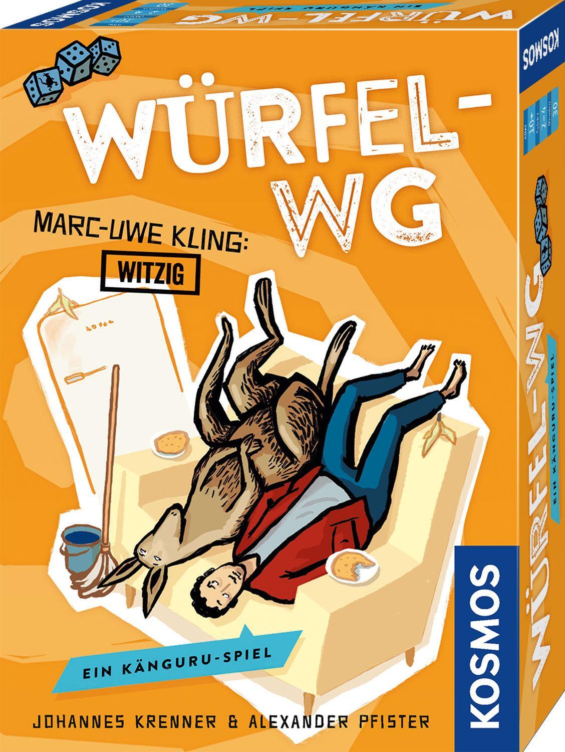 Cover: 4002051693176 | Würfel-WG | 2 - 4 Spieler | Marc-Uwe Kling | Spiel | Deutsch | 2019
