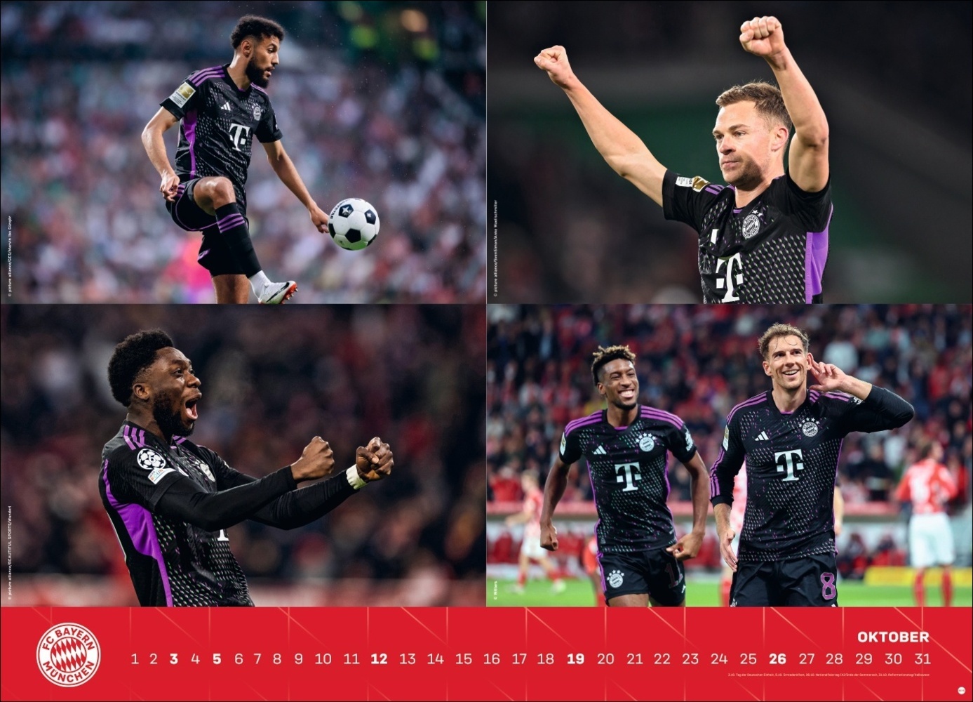 Bild: 9783756404728 | FC Bayern München Edition Kalender 2025 | Kalender | Spiralbindung