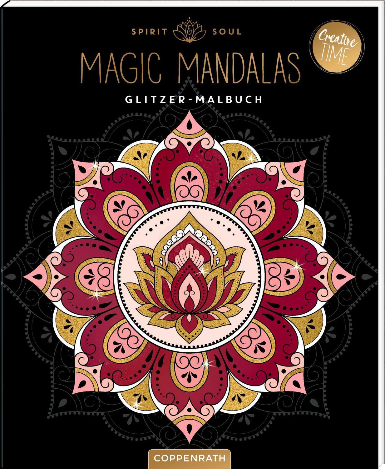 Cover: 4050003955803 | Spirit &amp; Soul , Magic Mandalas | Glitzer-Malbuch | Taschenbuch | 60 S.