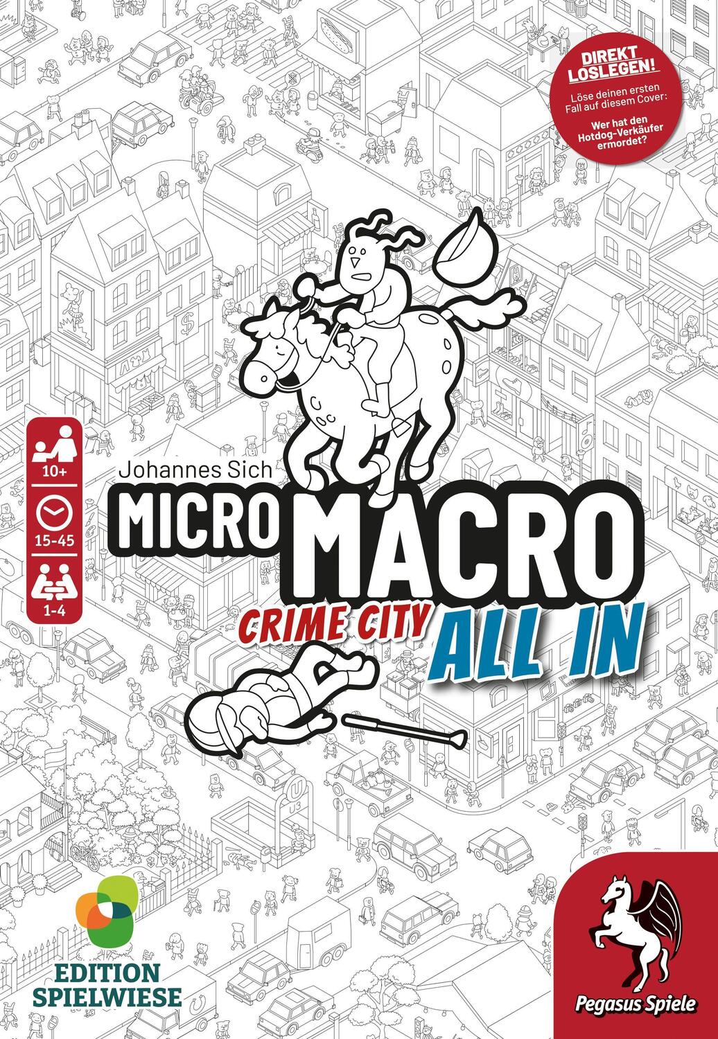 Bild: 4250231734021 | MicroMacro: Crime City 3 - All In (Edition Spielwiese) | Spiel | 2022