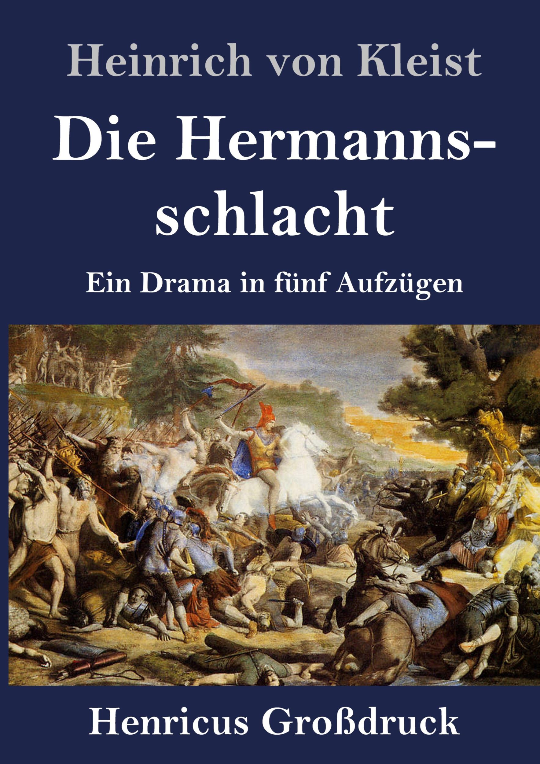 Cover: 9783847845041 | Die Hermannsschlacht (Großdruck) | Ein Drama in fünf Aufzügen | Kleist