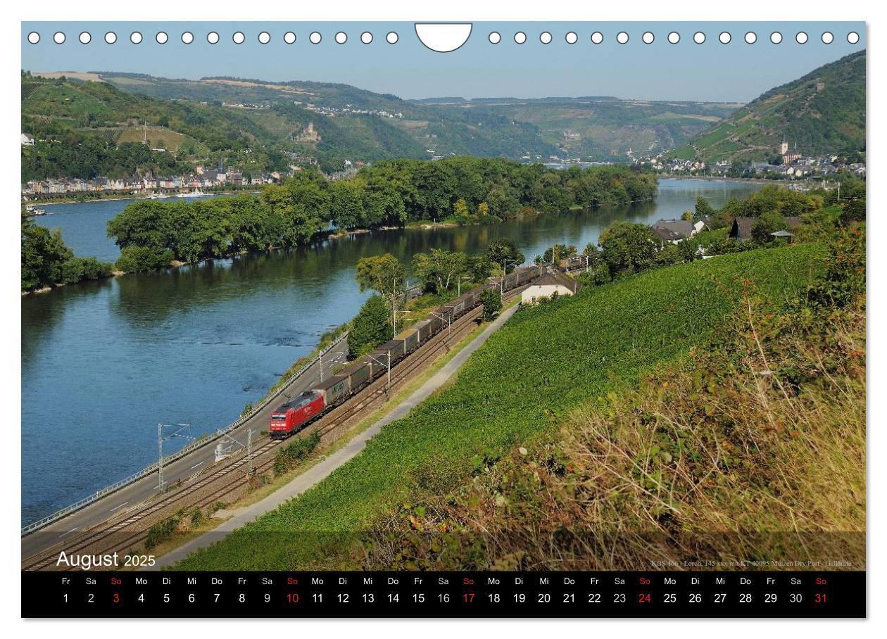 Bild: 9783435618484 | Eisenbahn in Mitteldeutschland (Wandkalender 2025 DIN A4 quer),...