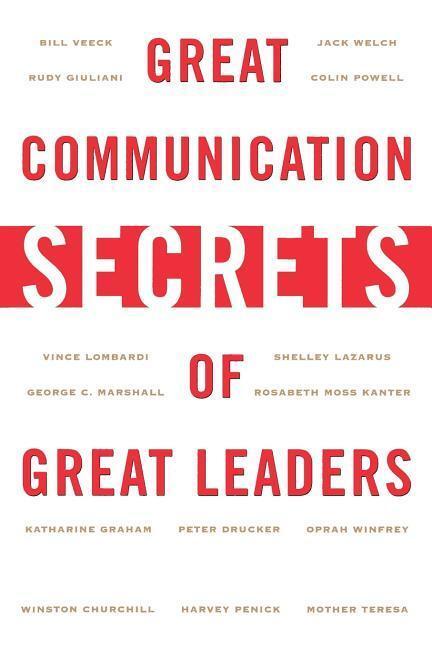 Cover: 9780071414968 | Great Communication Secrets of Great Leaders | John Baldoni | Buch