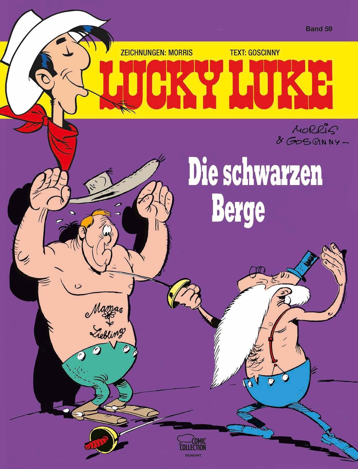 Cover: 9783770438143 | Lucky Luke 59 - Die Schwarzen Berge | René Goscinny | Buch | Deutsch