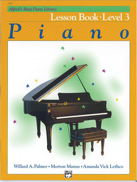 Cover: 38081000671 | Alfred's Basic Piano Library Lesson 3 | Alfred's Basic Piano Library