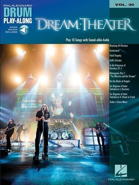 Cover: 9781476889443 | Dream Theater Drum Play-Along Volume 30 | Drum Play-Along Volume 30