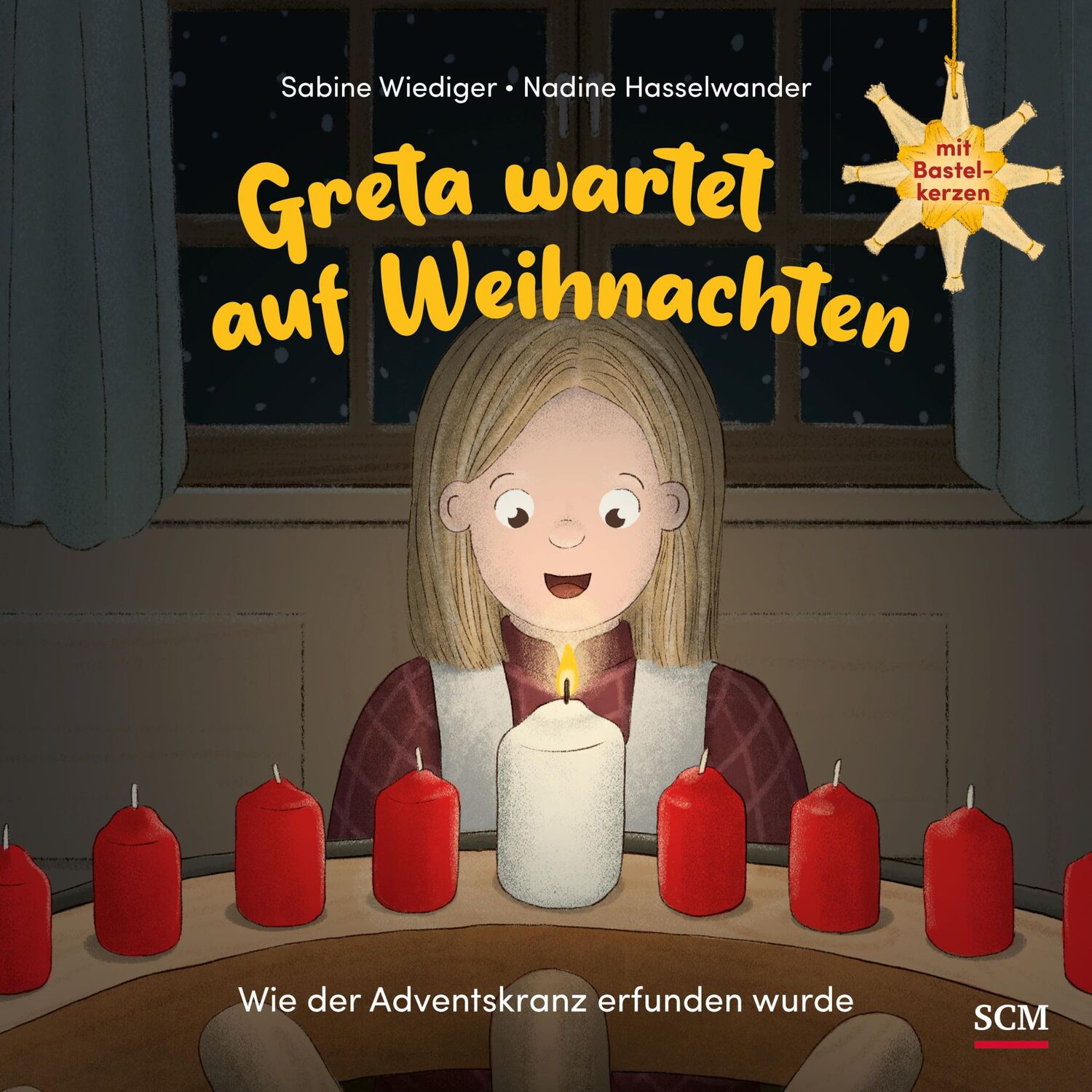 Cover: 9783417280999 | Greta wartet auf Weihnachten - Wie der Adventskranz erfunden wurde