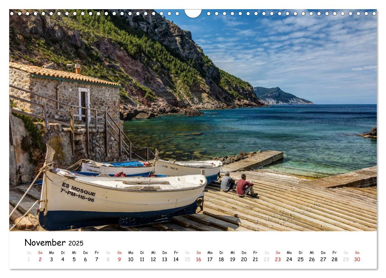 Bild: 9783435609338 | Wildes und romantisches Mallorca (Wandkalender 2025 DIN A3 quer),...