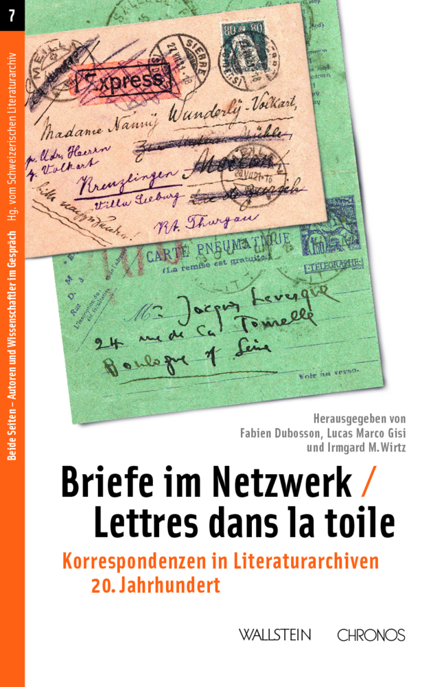 Cover: 9783835339446 | Briefe im Netzwerk / Lettres dans la toile | Fabien Dubosson (u. a.)