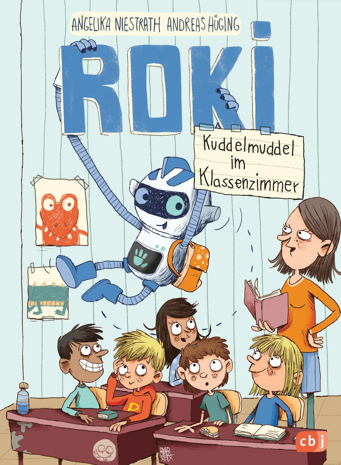 Cover: 9783570176382 | ROKI - Kuddelmuddel im Klassenzimmer | Andreas Hüging (u. a.) | Buch