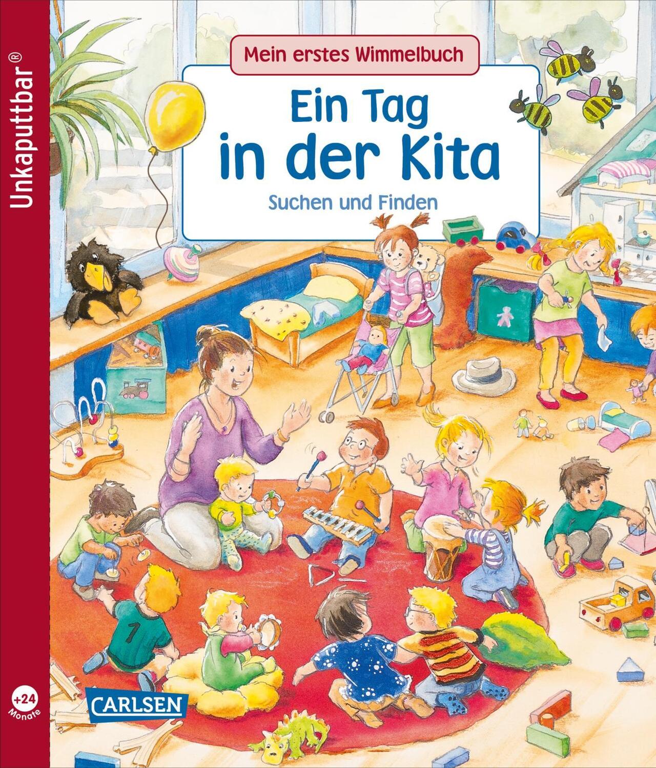 Cover: 9783551062376 | Unkaputtbar: Mein erstes Wimmelbuch: Ein Tag in der Kita | Schumann