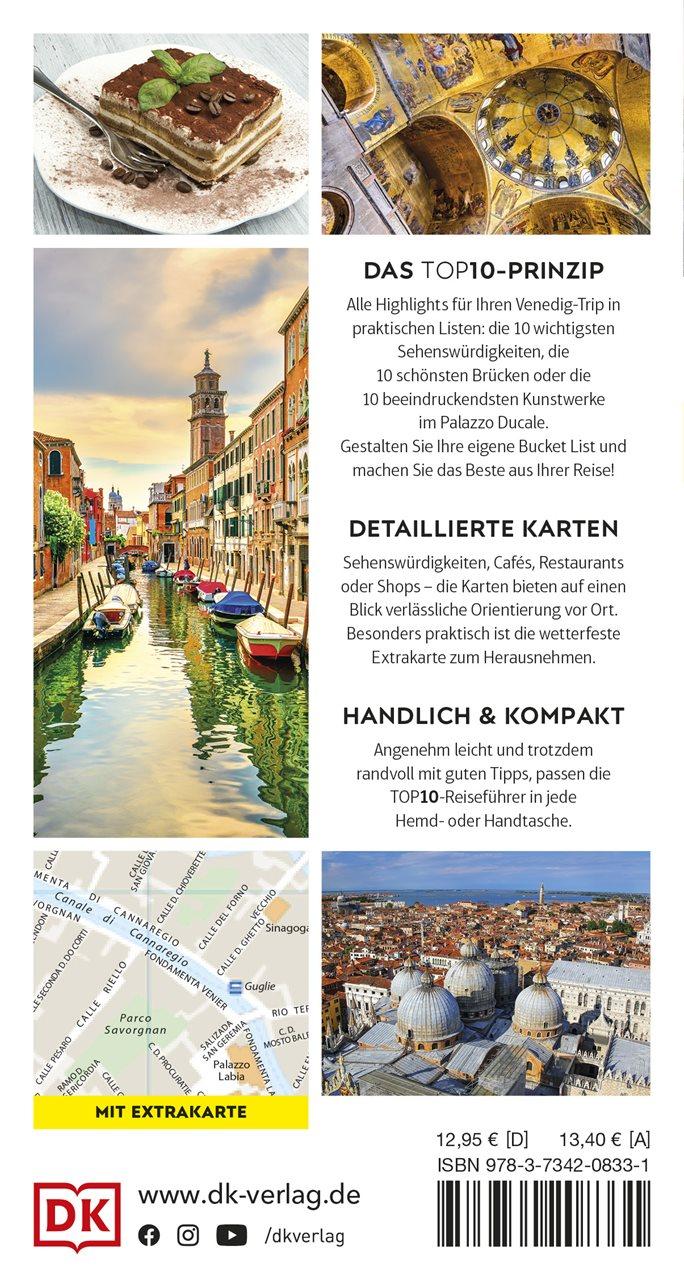 Rückseite: 9783734208331 | TOP10 Reiseführer Venedig | DK Verlag - Reise | Taschenbuch | 160 S.