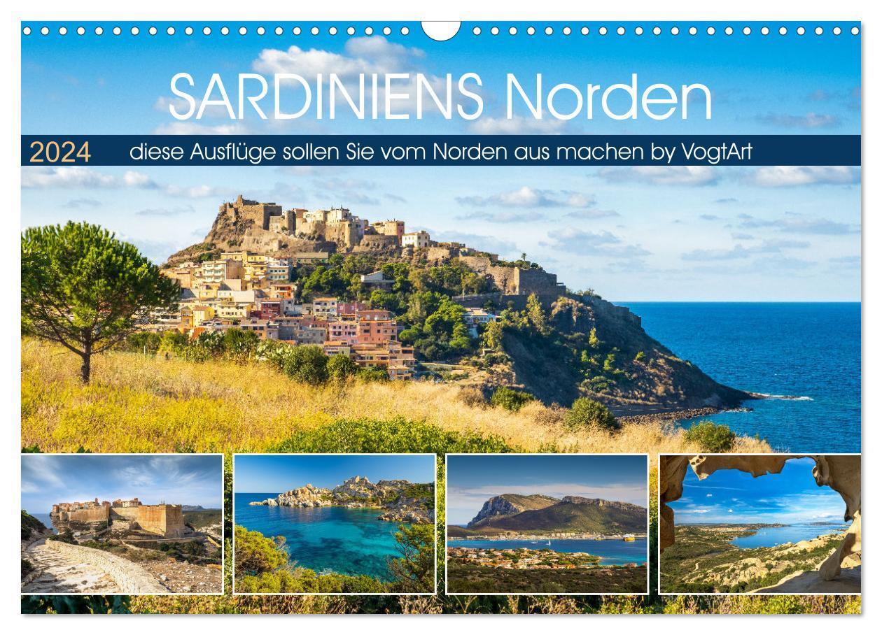 Cover: 9783675498587 | Sardiniens Norden (Wandkalender 2024 DIN A3 quer), CALVENDO...