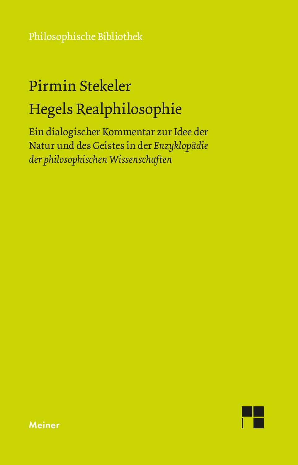 Cover: 9783787342396 | Hegels Realphilosophie | Pirmin Stekeler | Buch | 1070 S. | Deutsch