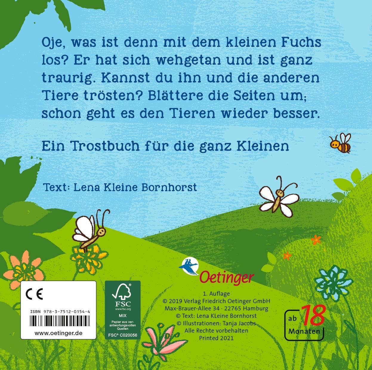 Rückseite: 9783751201544 | Kopf hoch, kleiner Fuchs! | Lena Kleine Bornhorst | Buch | PAPPE