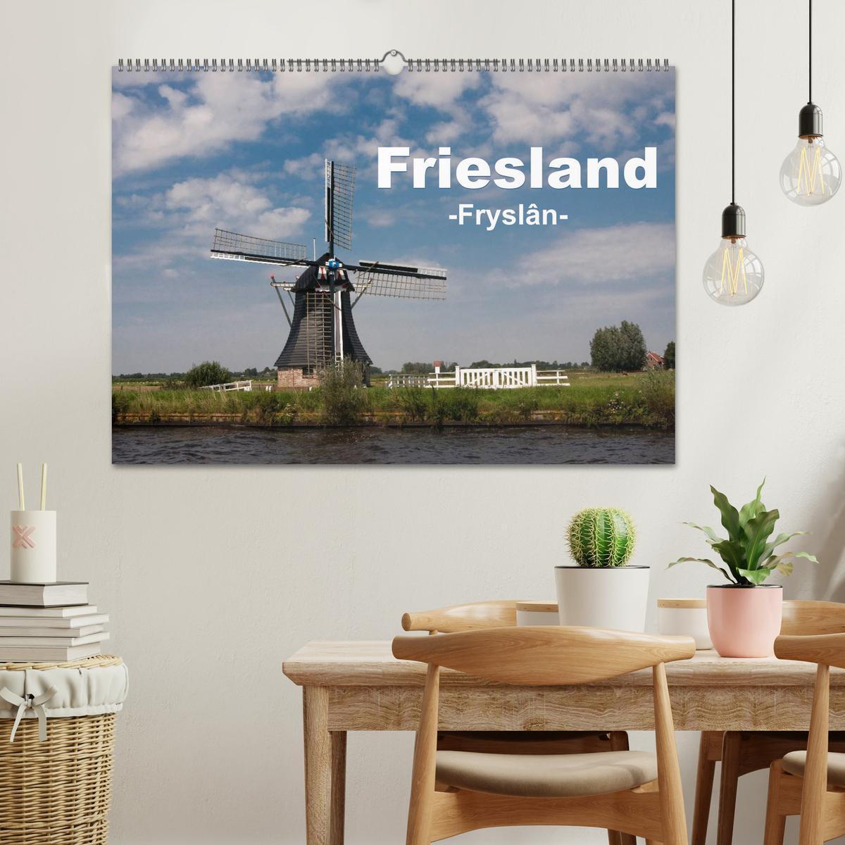 Bild: 9783435503667 | Friesland - Fryslan (Wandkalender 2025 DIN A2 quer), CALVENDO...