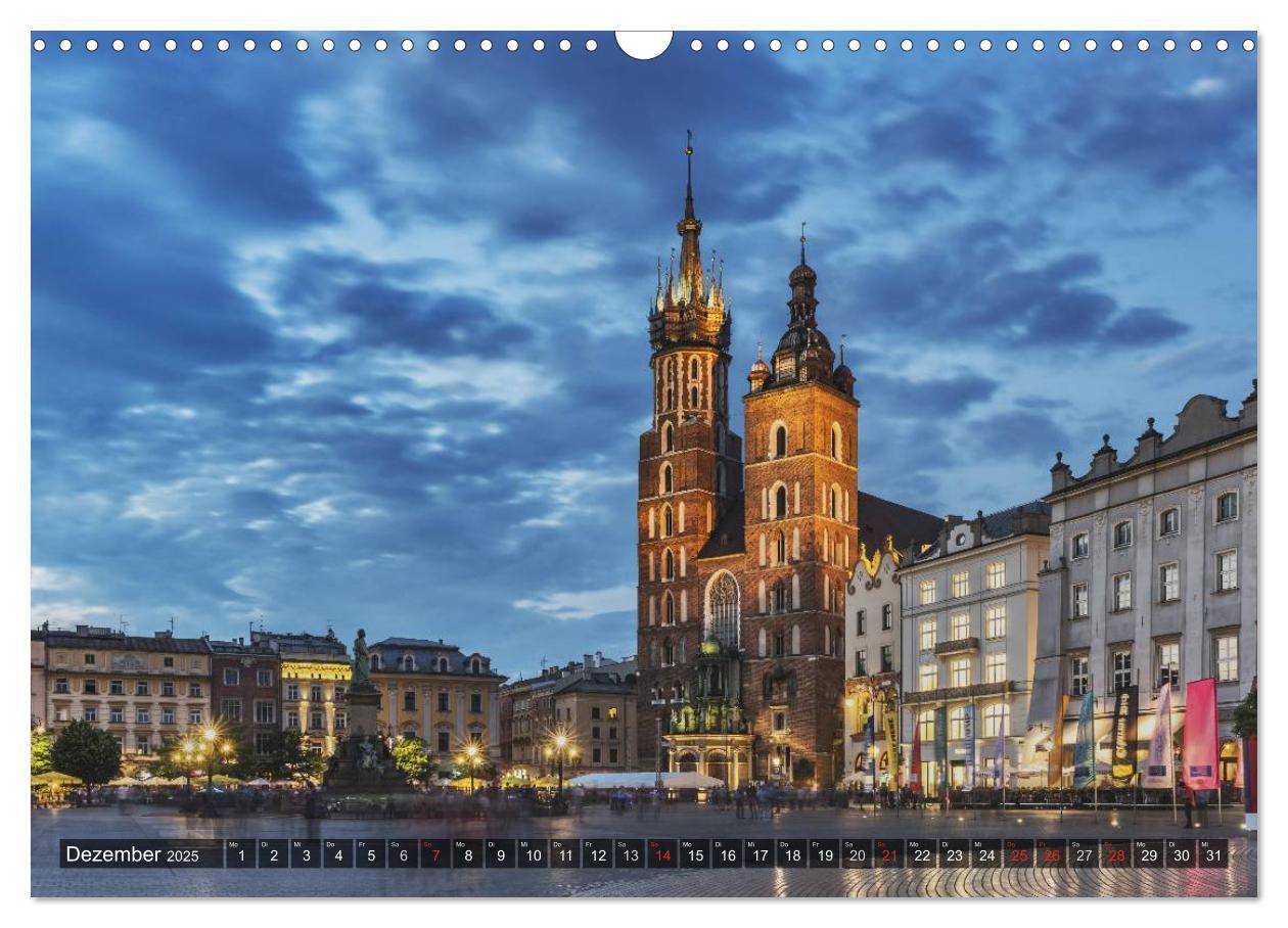 Bild: 9783435594122 | Ein Wochenende in Krakau (Wandkalender 2025 DIN A3 quer), CALVENDO...