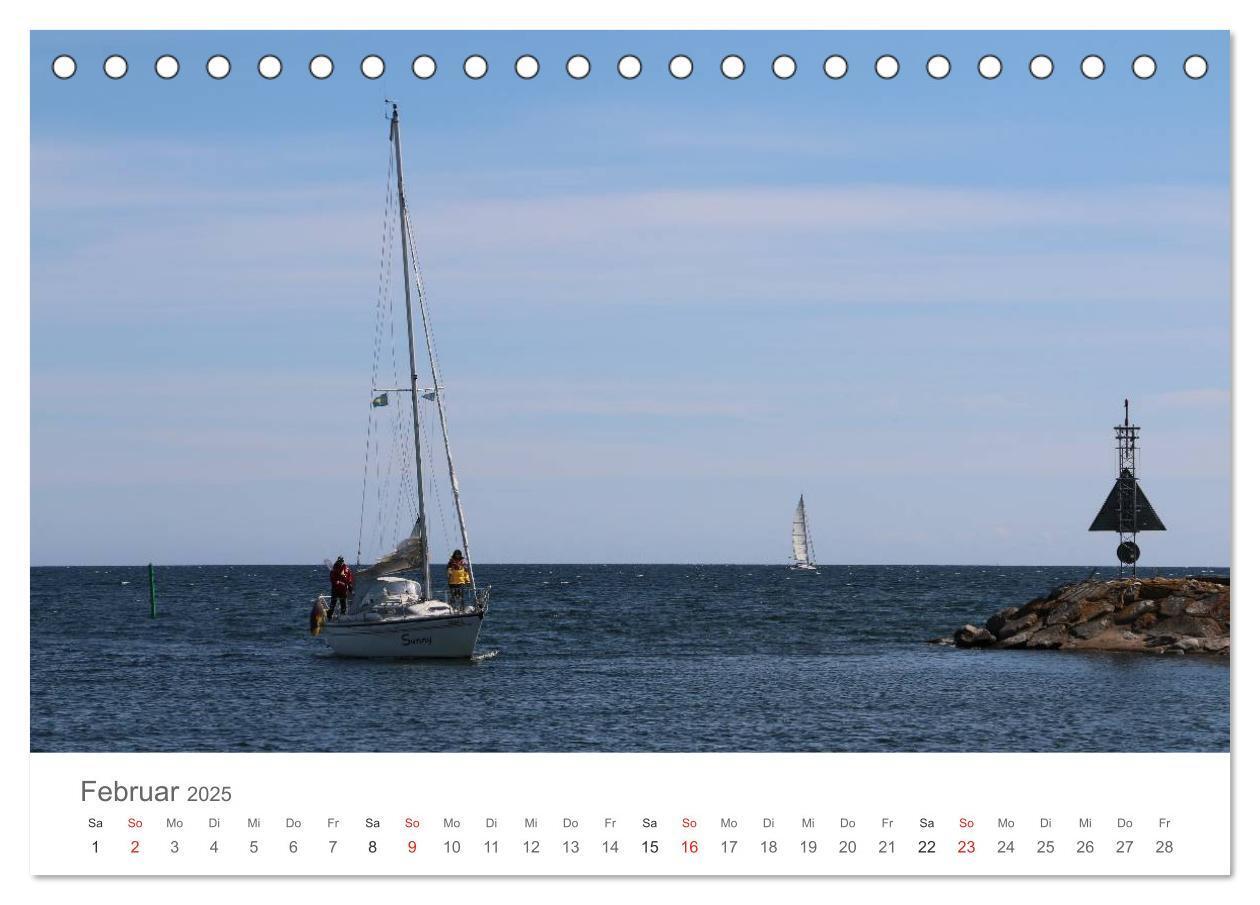 Bild: 9783435577903 | Segelboote in Südschwedens Schären (Tischkalender 2025 DIN A5...