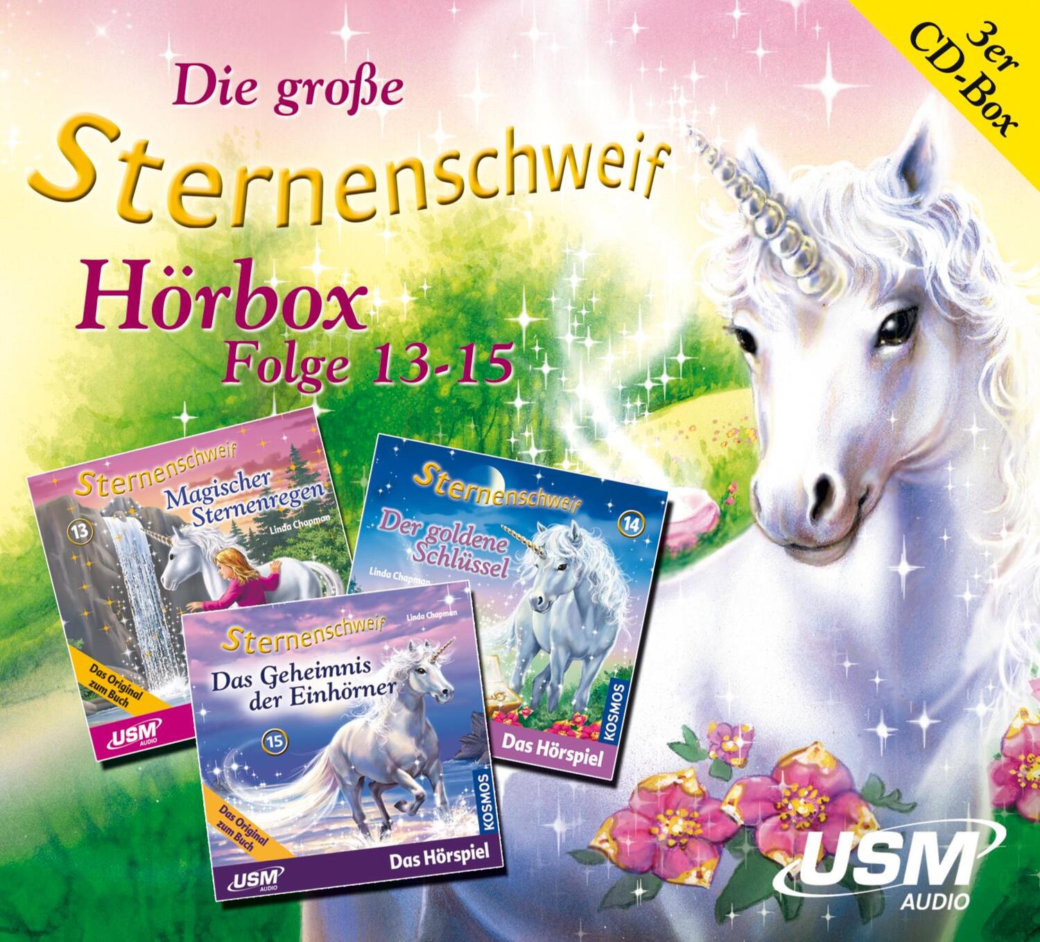 Cover: 9783803236944 | Die große Sternenschweif Hörbox Folge 13-15 | Linda Chapman | Audio-CD