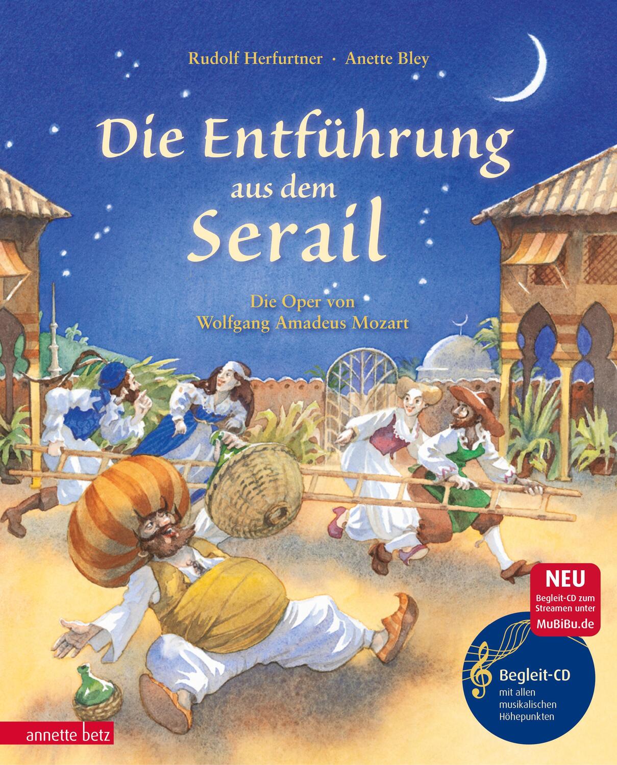 Cover: 9783219115048 | Die Entführung aus dem Serail mit CD | Rudolf Herfurtner | Buch | 2012