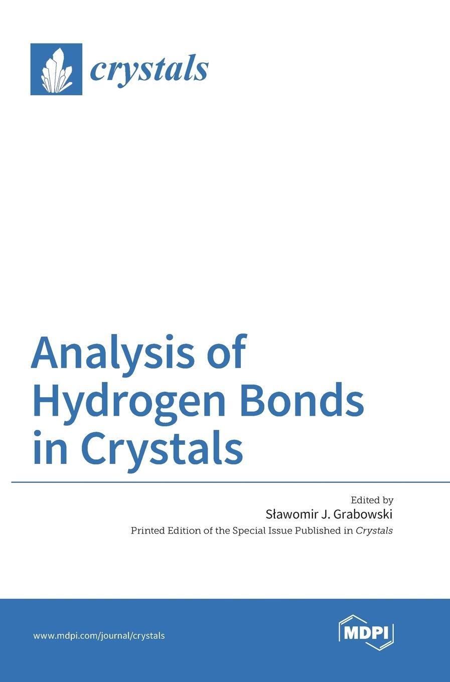 Cover: 9783038422457 | Analysis of Hydrogen Bonds in Crystals | Buch | Englisch | 2016