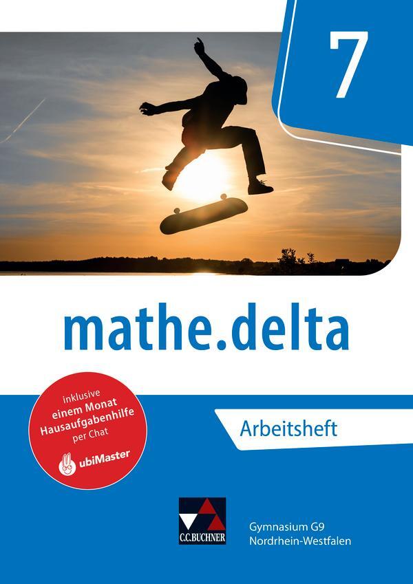 Cover: 9783661611778 | mathe.delta 7 Arbeitsheft Nordrhein-Westfalen | Michael Kleine | Buch
