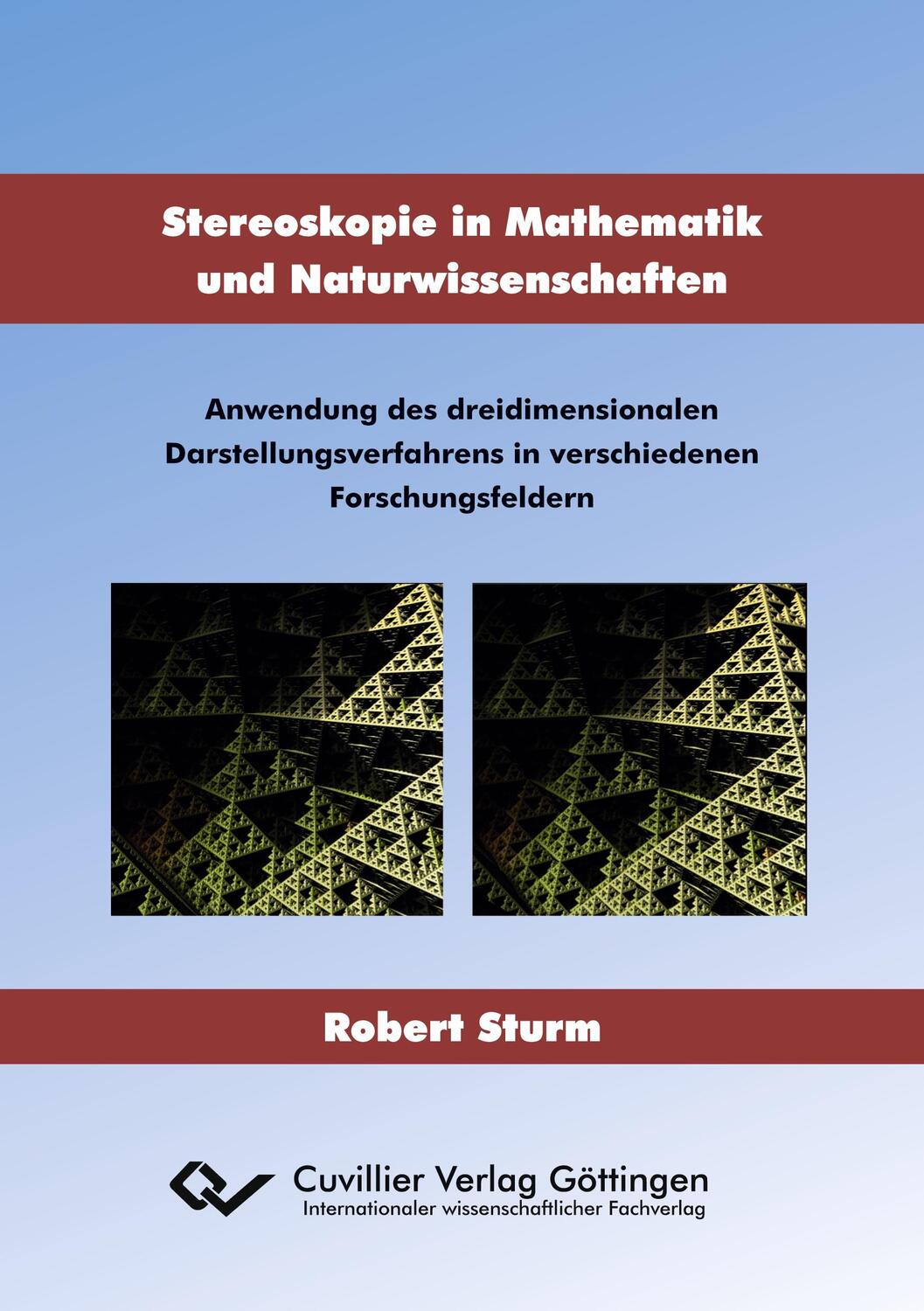 Cover: 9783736993785 | Stereoskopie in Mathematik und Naturwissenschaften. Anwendung des...