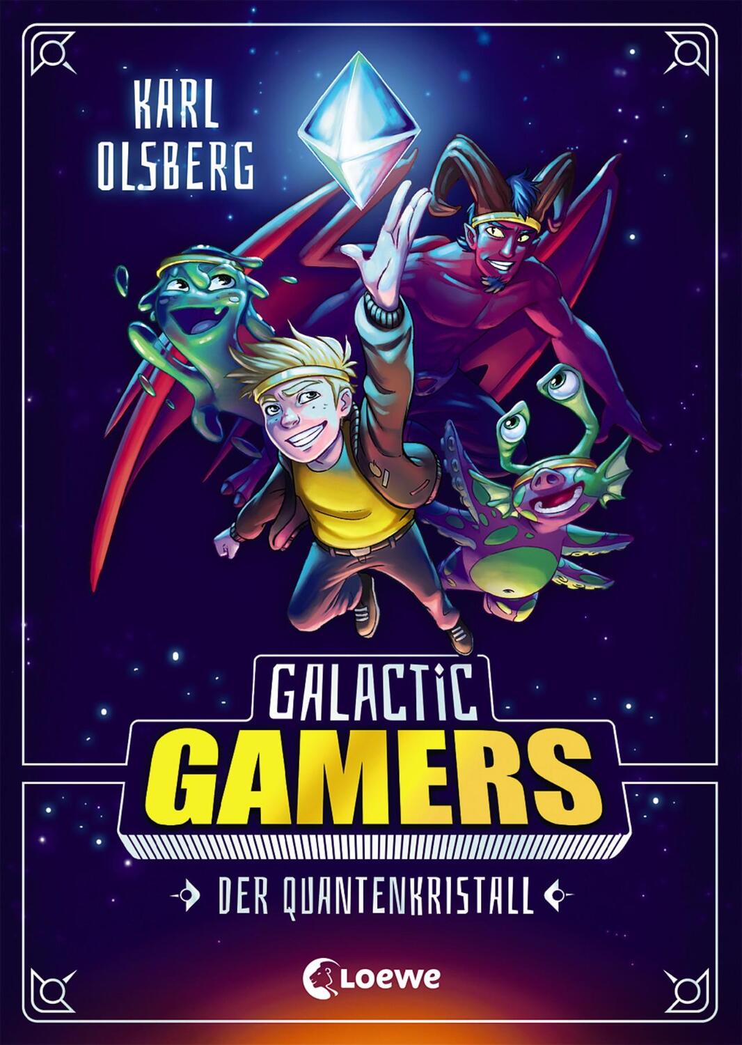 Cover: 9783743205826 | Galactic Gamers (Band 1) - Der Quantenkristall | Karl Olsberg | Buch