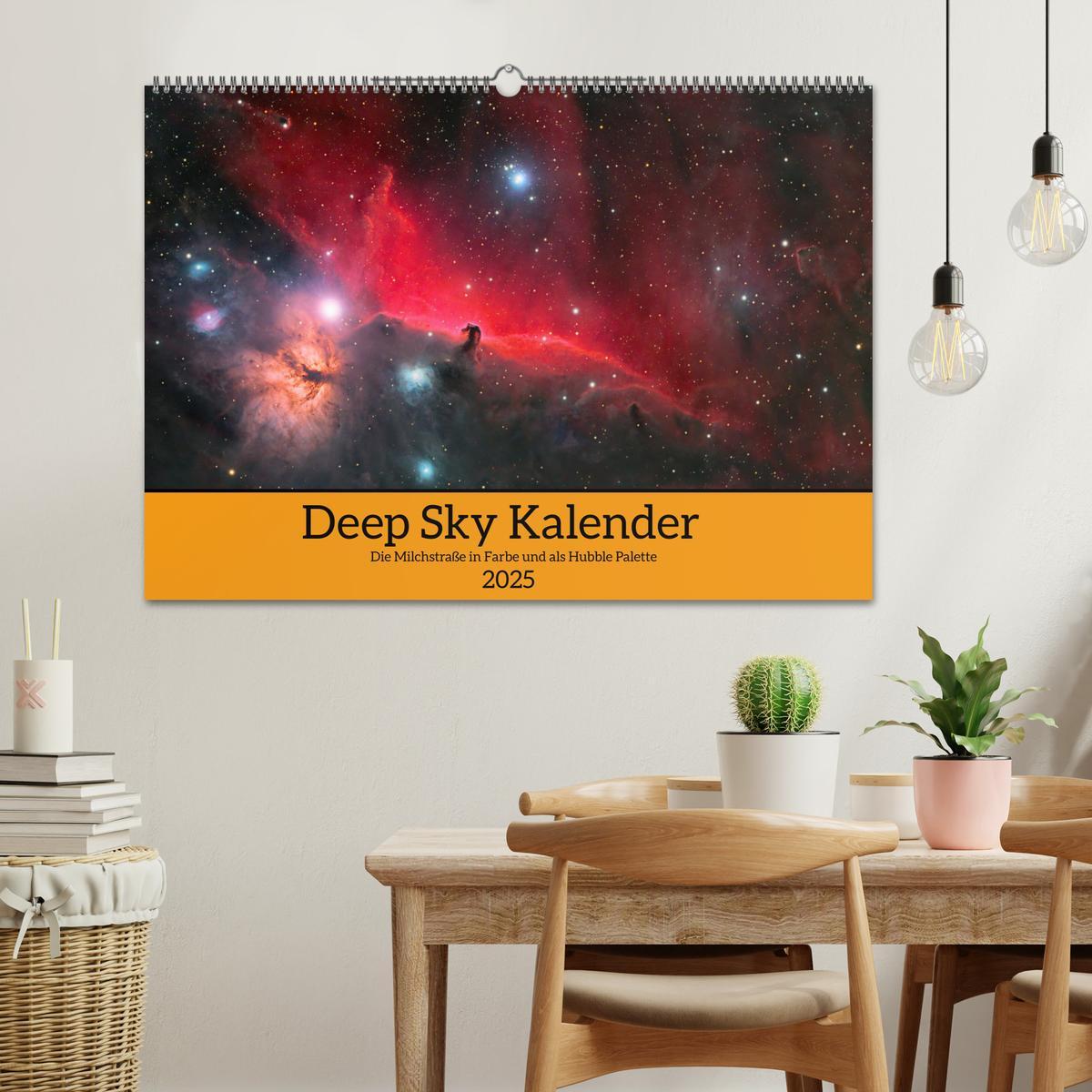 Bild: 9783457137338 | Deep Sky Kalender (Wandkalender 2025 DIN A2 quer), CALVENDO...