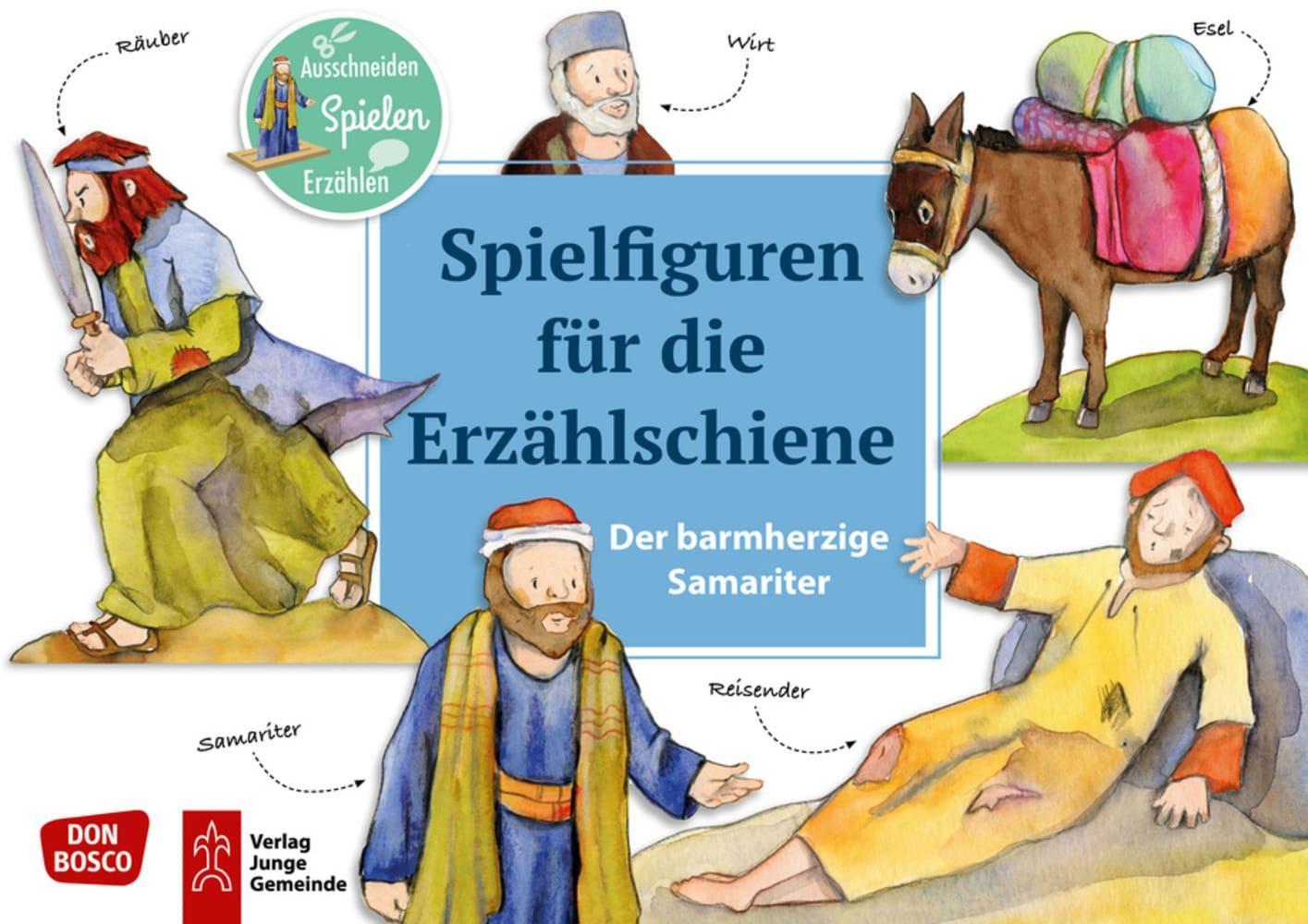 Cover: 4260179515118 | Der barmherzige Samariter. Spielfiguren für die Erzählschiene. | 8 S.