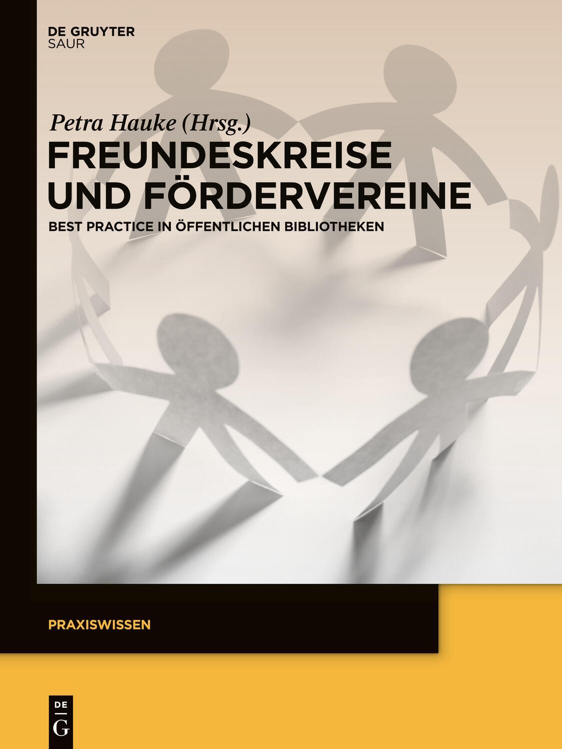 Cover: 9783110426540 | Freundeskreise und Fördervereine | Petra Hauke | Taschenbuch | XIII