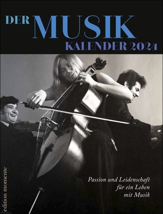 Cover: 9783840041020 | Der Musik Kalender Edition Momente Wochenkalender 2024. 52...