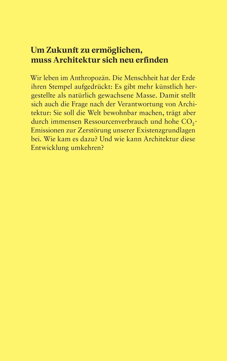 Rückseite: 9783518432020 | Architektur im Anthropozän | Friedrich Von Borries | Buch | 464 S.