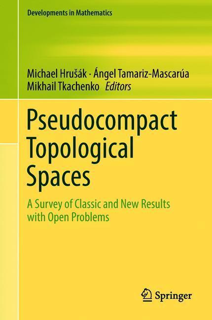 Cover: 9783319916798 | Pseudocompact Topological Spaces | Michael Hru¿ák (u. a.) | Buch