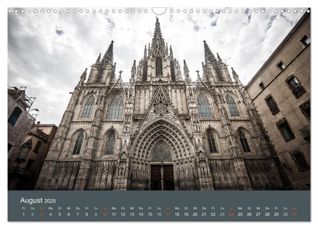 Bild: 9783435611690 | Barcelona - Faszinierende Architektur (Wandkalender 2025 DIN A3...