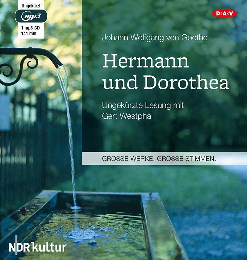 Cover: 9783862316311 | Hermann und Dorothea | Ungekürzte Lesung mit Gert Westphal | Goethe