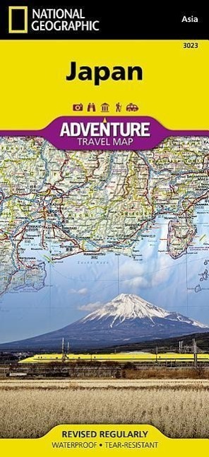 Cover: 9781566956161 | Japan | Travel Maps International Adventure Map | National Geographic