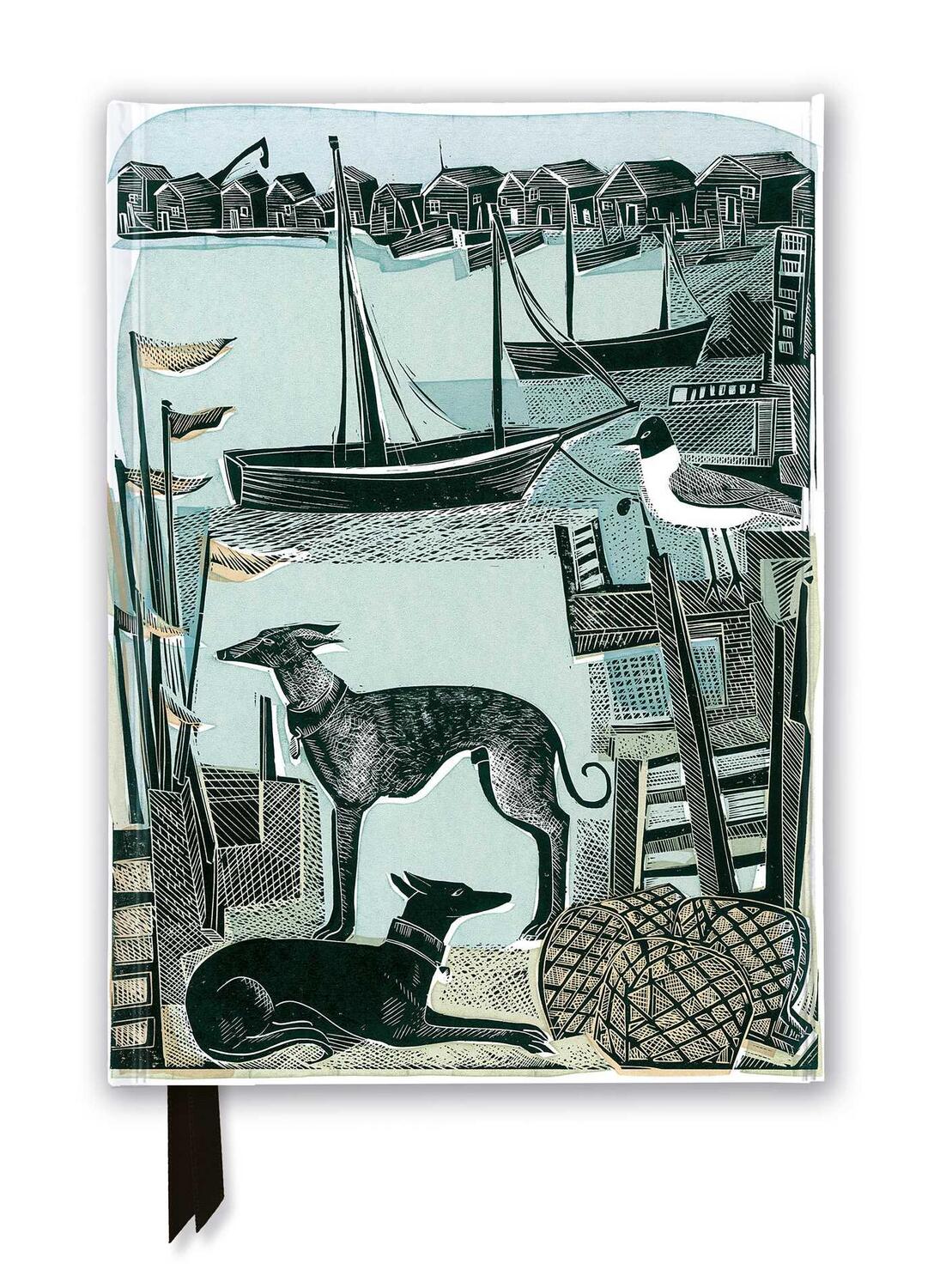 Cover: 9781839642944 | Angela Harding: Harbour Whippets (Foiled Journal) | Buch | 176 S.