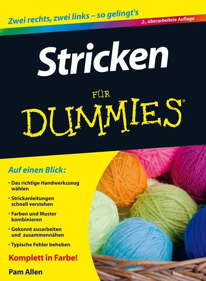Cover: 9783527709885 | Stricken für Dummies | Pam Allen | Taschenbuch | für Dummies | 330 S.