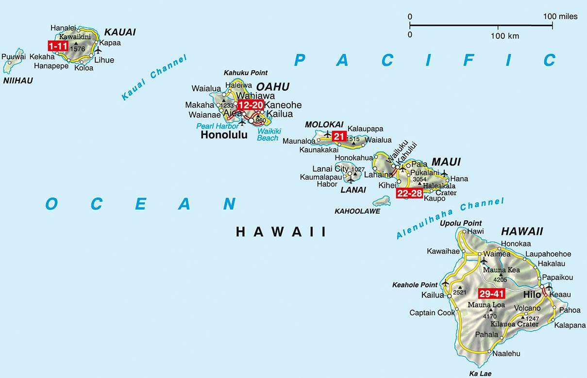 Bild: 9783763342877 | Hawaii | Kauai, Oahu, Molokai, Maui, Hawaii. 41 Touren. Mit GPS-Daten
