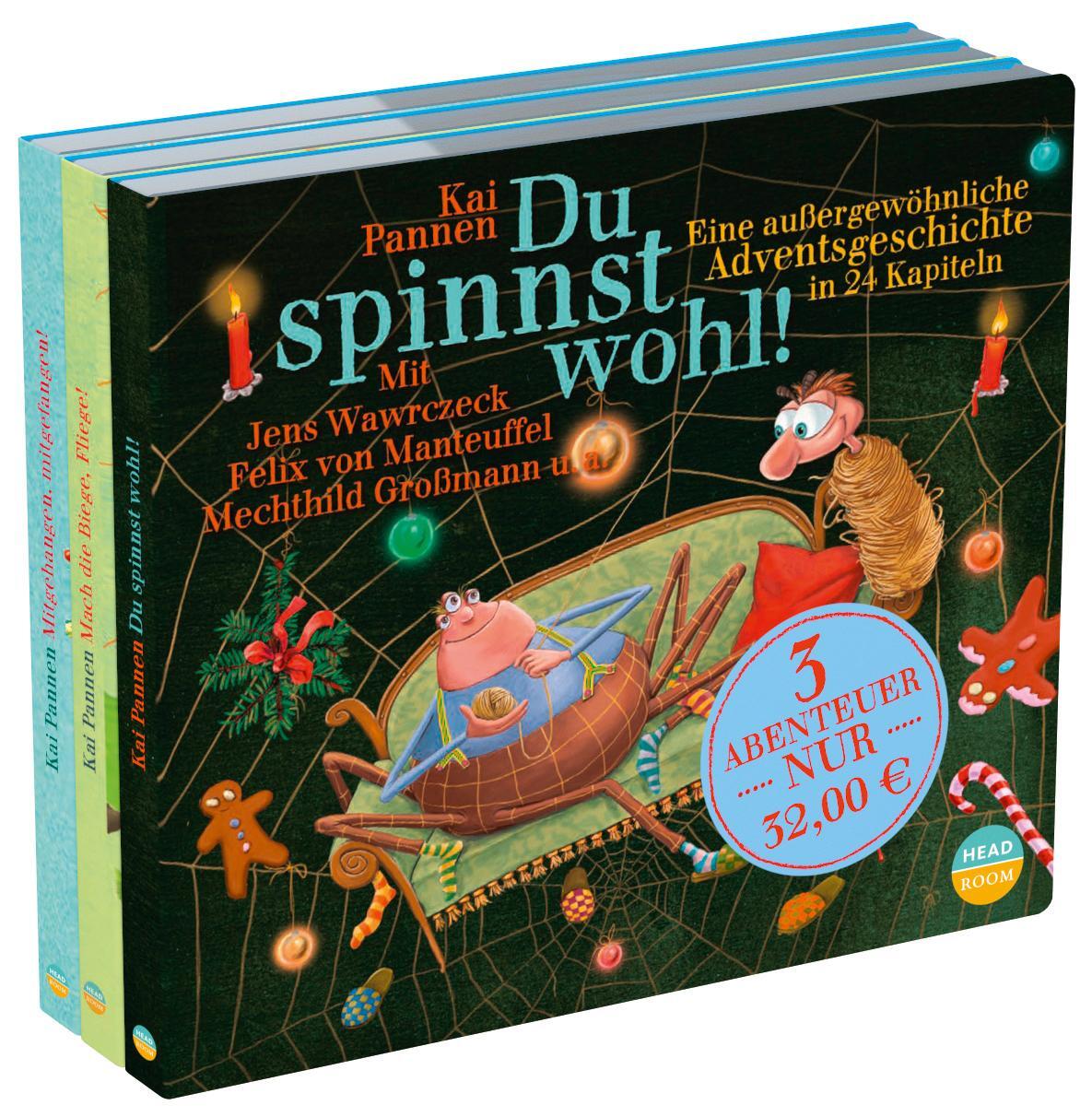 Cover: 9783963460388 | 3 Abenteuer "Du spinnst wohl!"/"Mach die...