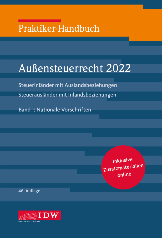 Cover: 9783802127014 | Praktiker-Handbuch Außensteuerrecht 2022, 2 Bde., 46.A., m. 1 Buch,...