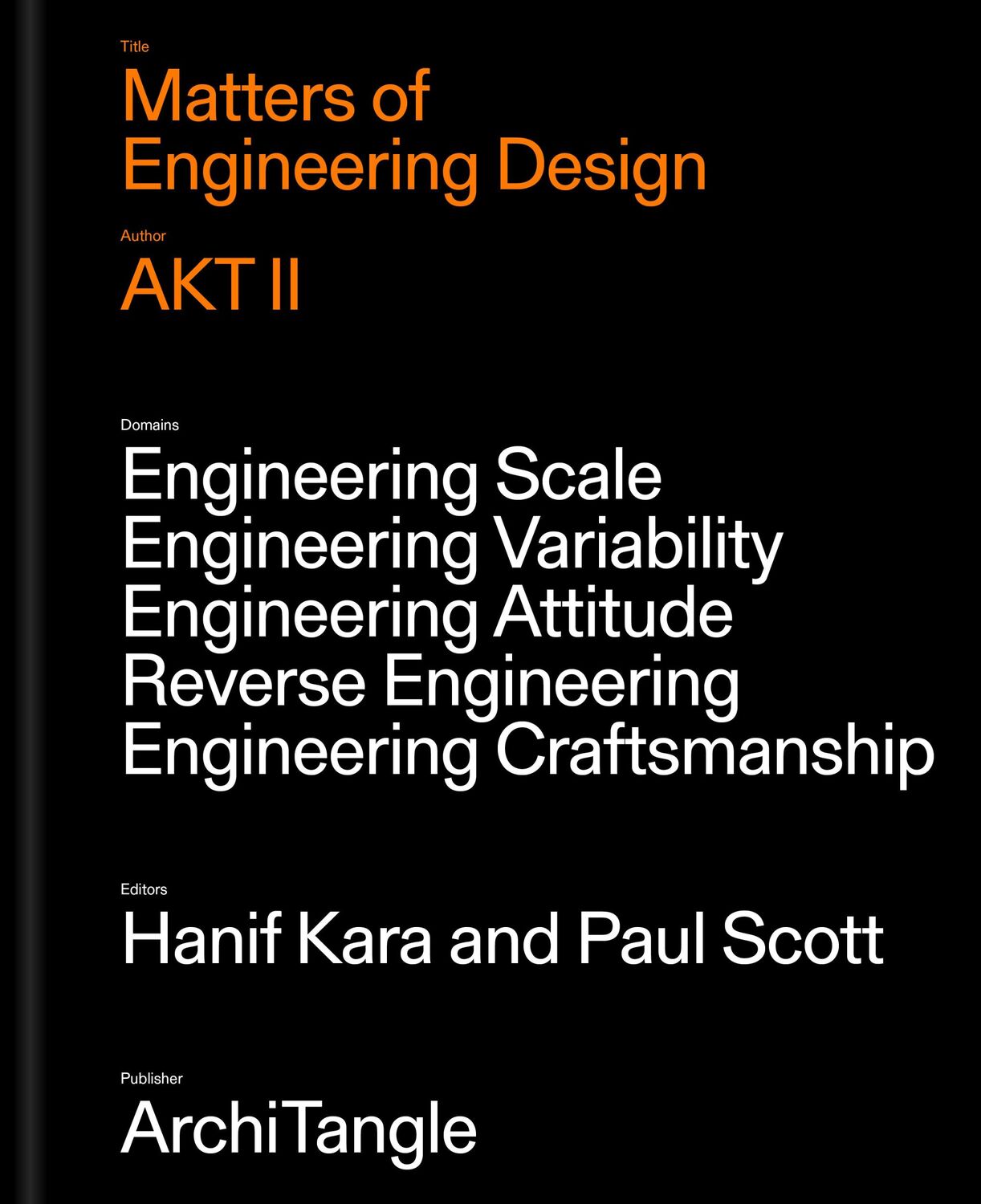 Cover: 9783966800211 | Matters of Engineering Design | AKT II | Ellis Woodman (u. a.) | Buch