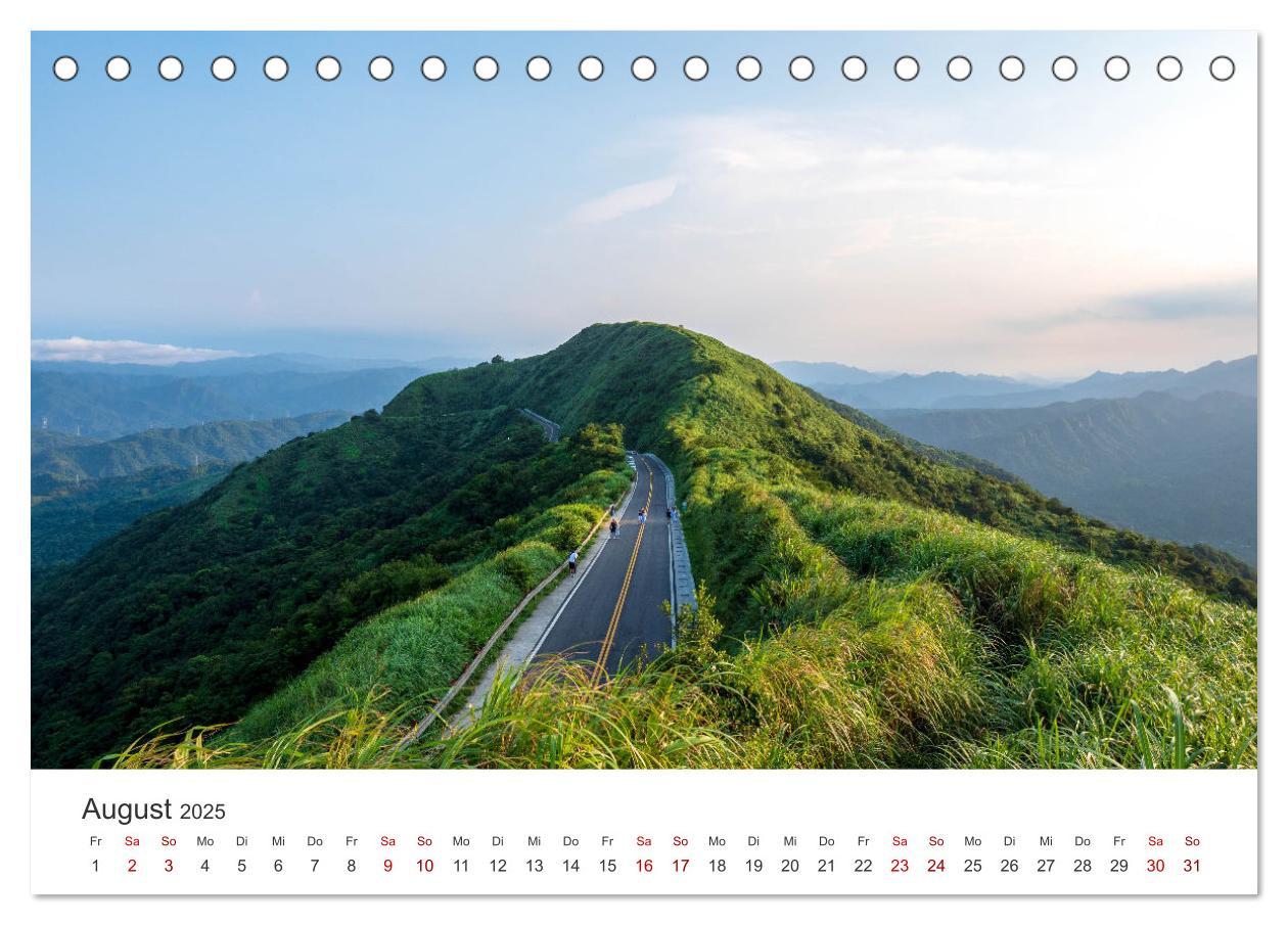 Bild: 9783435004027 | Taiwan - Die wundervolle Insel in Asien. (Tischkalender 2025 DIN A5...