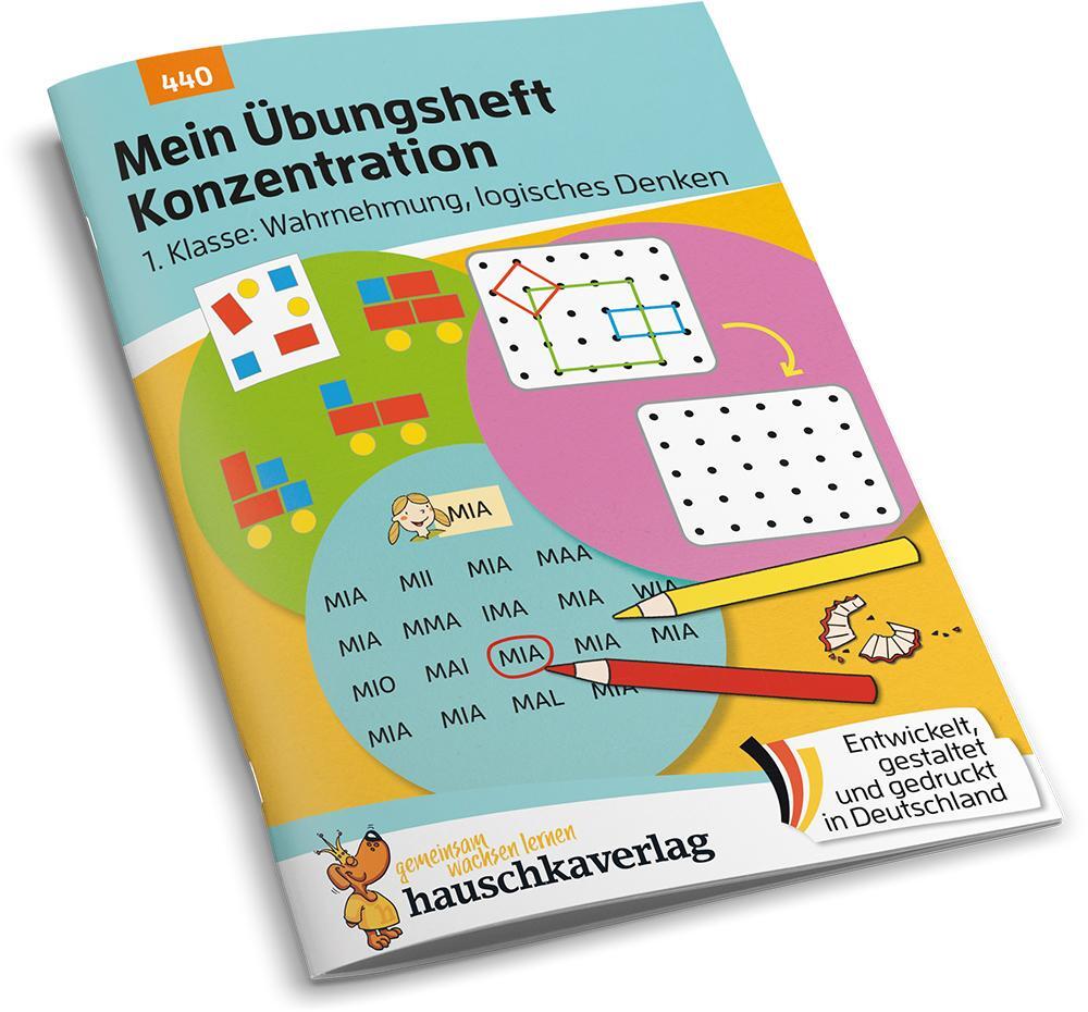 Bild: 9783881004404 | Mein Übungsheft Konzentration - 1. Klasse: Wahrnehmung, logisches...