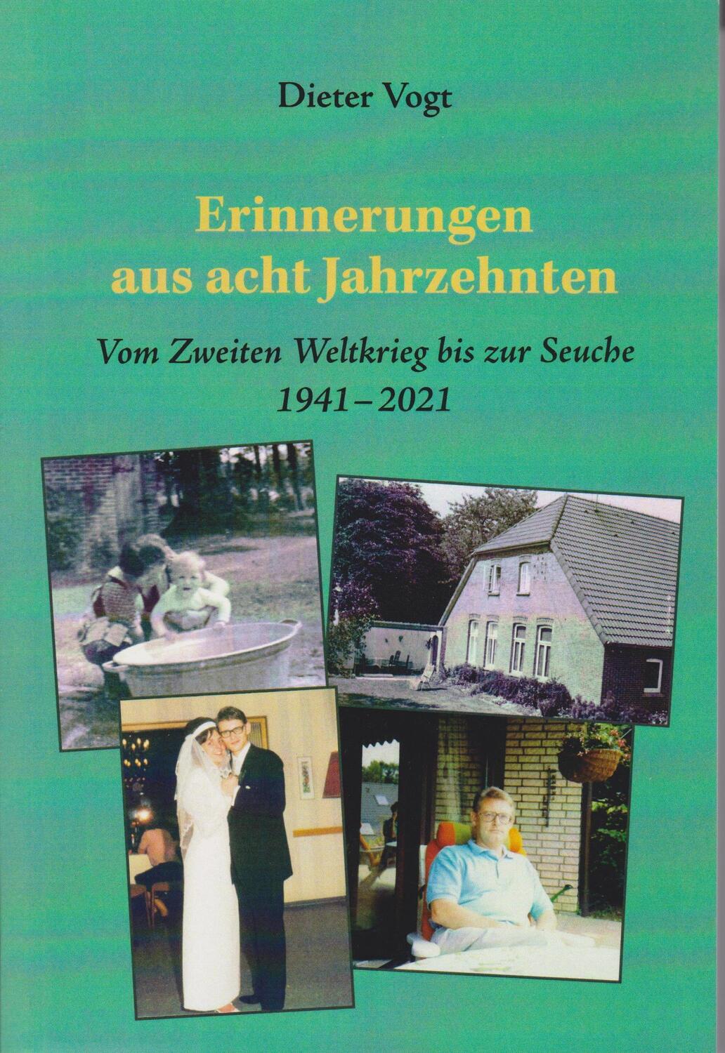 Cover: 9783730818220 | Erinnerungen aus acht Jahrzehnten | Dieter Vogt | Taschenbuch | 280 S.