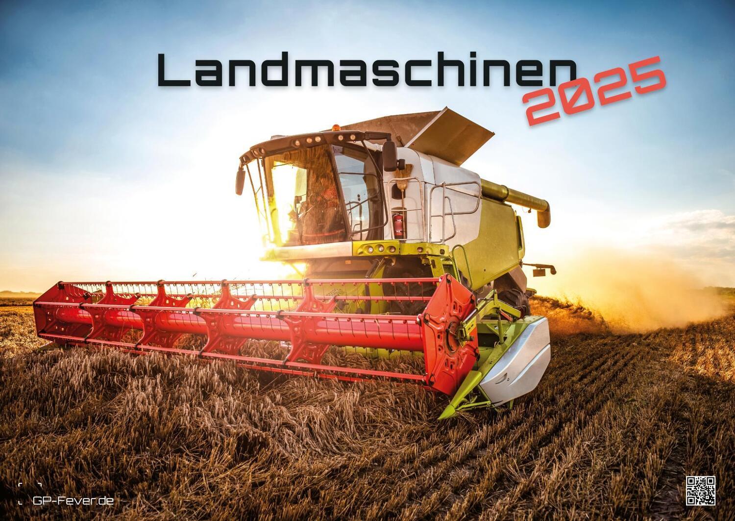 Cover: 9783986734411 | Landmaschinen - Traktor - 2025 - Kalender DIN A2 | GP-Fever. de | 2025