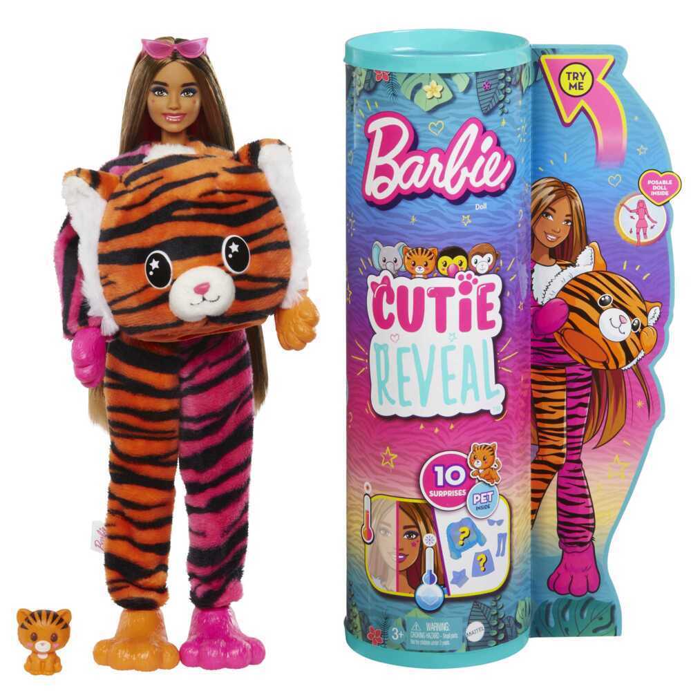 Cover: 194735106561 | Cutie Reveal Barbie Jungle Series - Tiger | Stück | In Karton | 2023