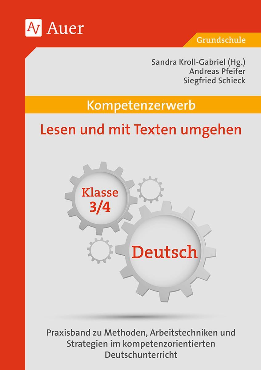 Cover: 9783403072652 | Kompetenzerwerb Lesen und mit Texten umgehen 3+4 | Siegfried Schieck